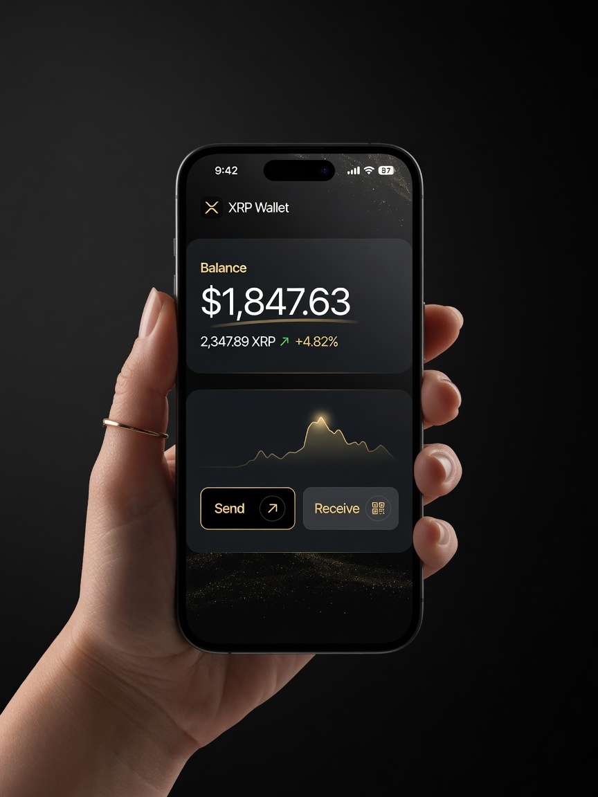 Crypto wallet on iPhone